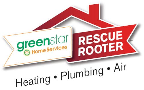 Greenstar Home Services/Rescue Rooter branch logo.